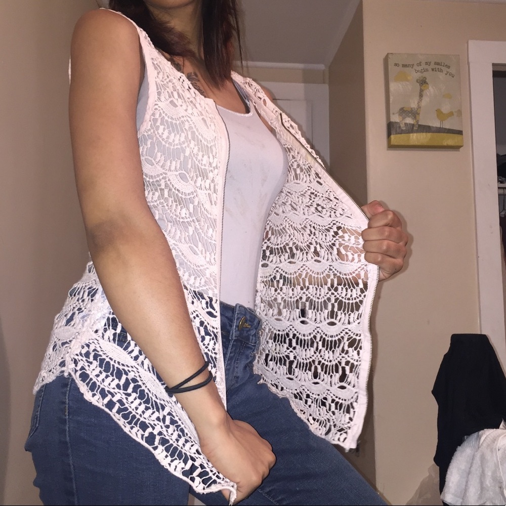 Pink Crochet Top